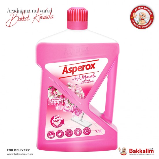 Asperox Surface Cleaner Magnolia and Freza Parfume Fragrant 2500 ml - 8697713838000 - BAKKALIM UK
