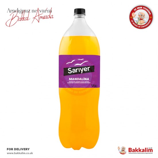 Sariyer Mandarin Gazoz Drink 1500 ml - 8698720872216 - BAKKALIM UK