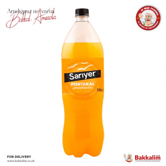 Sarıyer Portakallı Gazoz 1500 ml - 8683789552315 - BAKKALIM UK