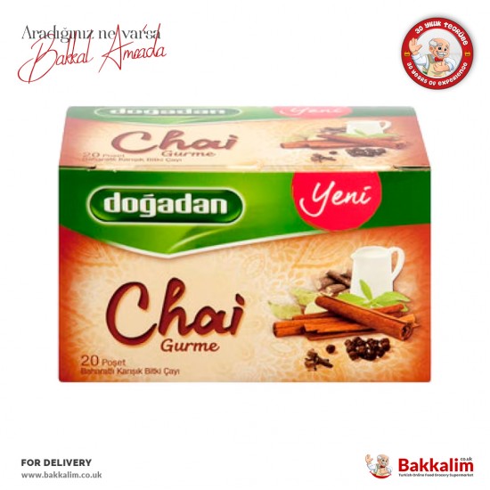 Dogadan Chai Gurme Spicy Mixed Herbal Tea 20 Bags - 8699432215285 - BAKKALIM UK