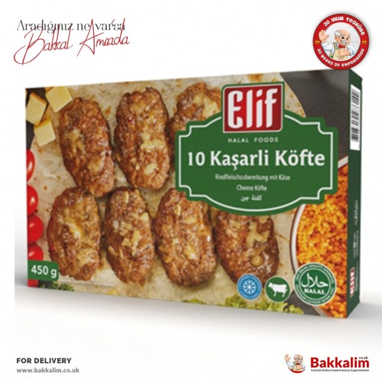 Elif 450 G Meatball with Kashkaval Cheese 10 pcs - 8718719286142 - BAKKALIM UK