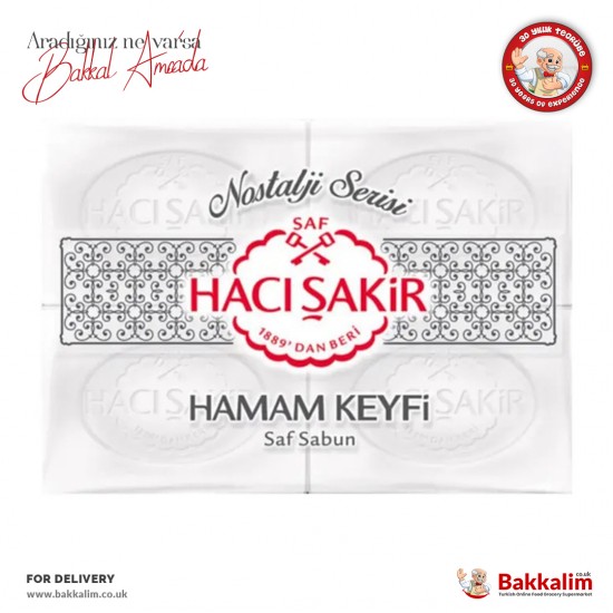 Haci Sakir Turkish Bath Enjoyment Pure Soap 800 G - 8718951384415 - BAKKALIM UK