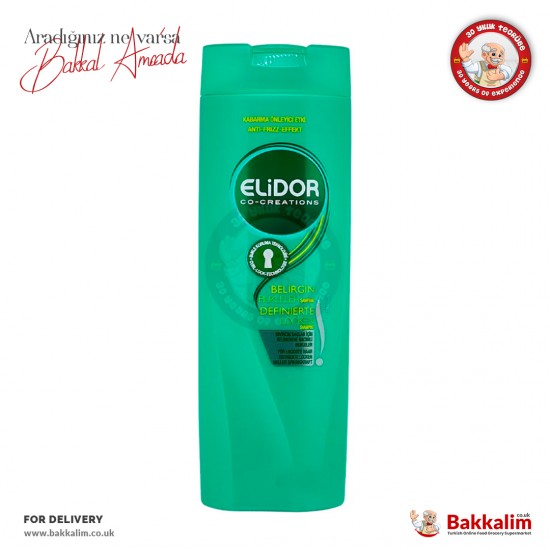 Elidor Shampoo for Defined Curls 400 ml - 8720181539886 - BAKKALIM UK