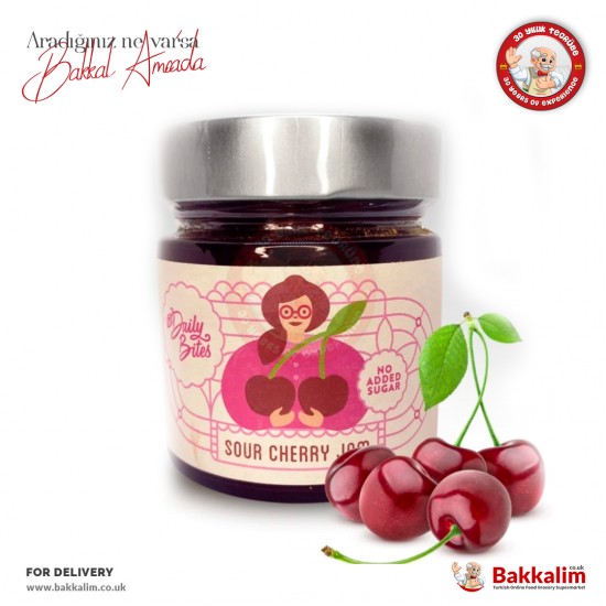 Daily Bites Sour Cherry Jam - 896951618132 - BAKKALIM UK