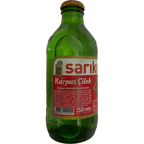 Sarikiz Natural Mineral Spring Water Watermelon Strawberry 200 Ml