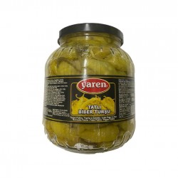 Yaren Sweet Pepper Pickles  Net  Weight 1600g Drained Weight 800g