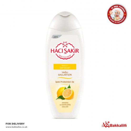 Haci Sakir 500 Ml Shampoo For Oily Hair - 8718951307711 - BAKKALIM UK
