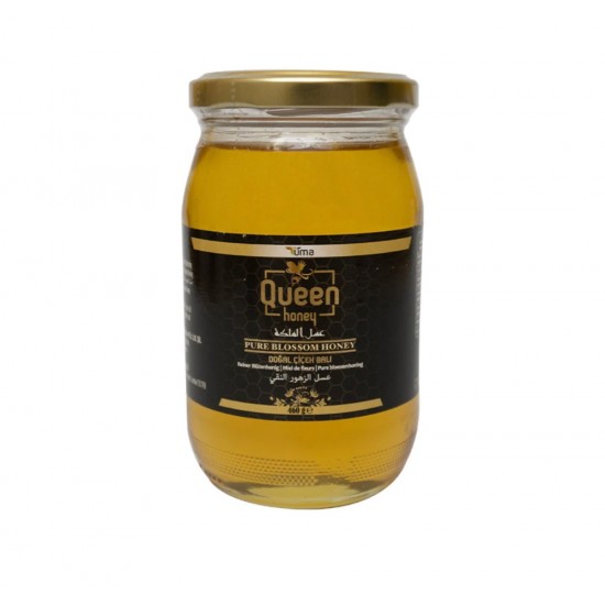 460g Queen Pure Blossom Honey - 8680789521648 - BAKKALIM UK