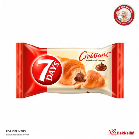 7 Days 60 G Chocolate Croissant - 5201360509089 - BAKKALIM UK