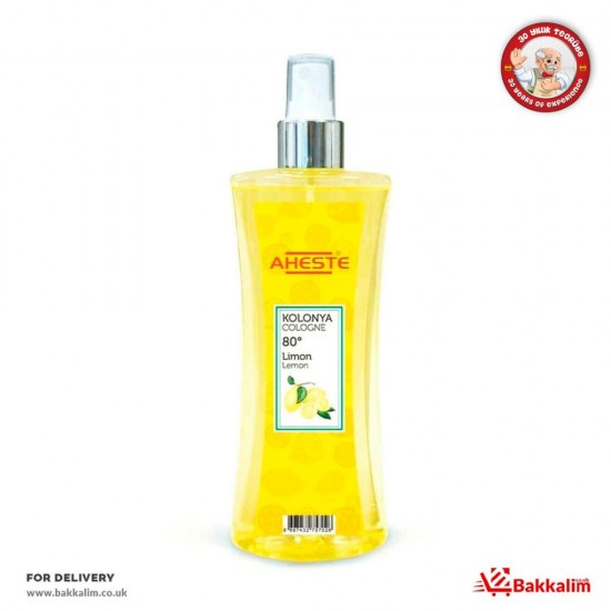 Aheste 250 Ml Spray Lemon Cologne - 8697432757026 - BAKKALIM UK