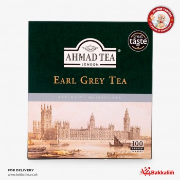 Ahmad Tea 100 Pcs Earl Grey Tea 