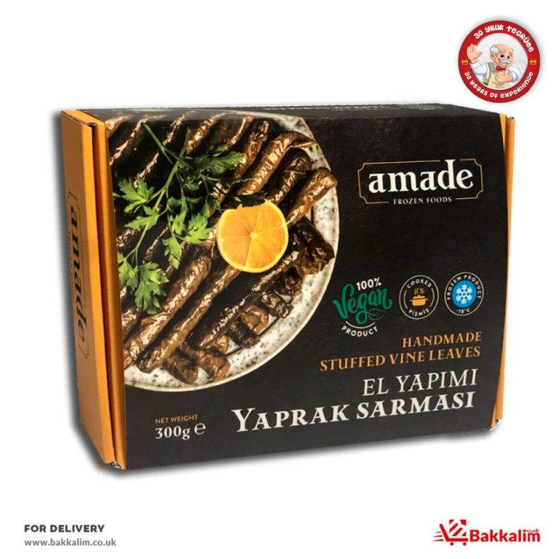 Amade 300 Gr Stuffed Vine Leaves With Rice 
