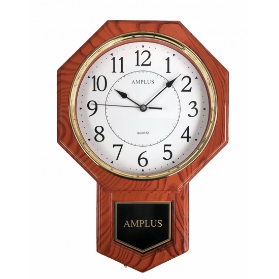 Amplus Wall Clock - 5060246491678 - BAKKALIM UK