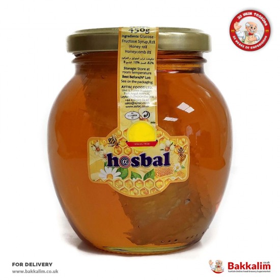 Aytaç 450 Gr Hasbal Süzme Bal - 5060108705455 - BAKKALIM UK