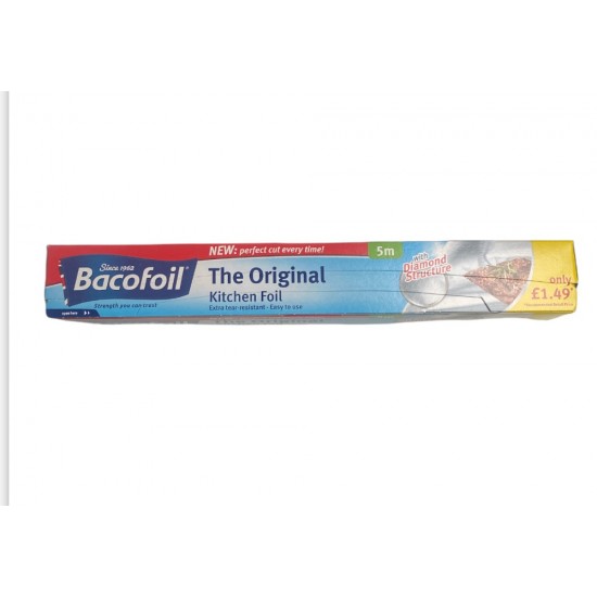 Bacofoil The Original Kitchen Foil 30cm X 5m - 5023139265107 - BAKKALIM UK