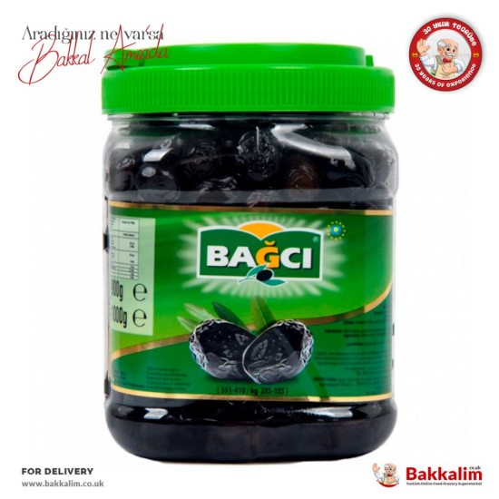 Bagci 1000 Gr Black Olives 2XS 3XS - 8695336109156 - BAKKALIM UK