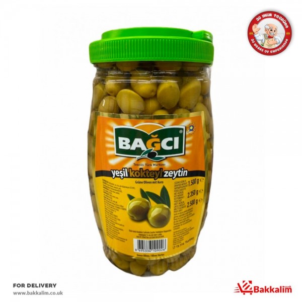 Bagci 2500 Gr Crushing Green Olives 