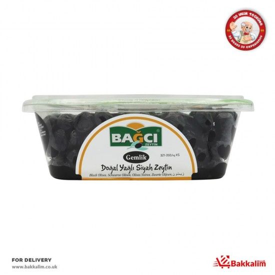 Bagci 400 Gr Gemlik Black Olives - 8695336110510 - BAKKALIM UK