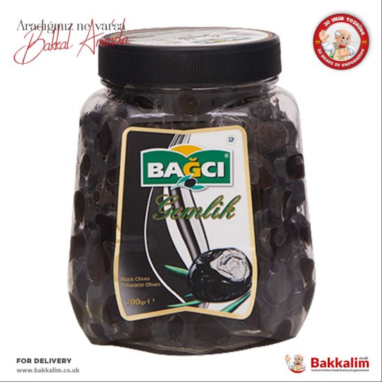 Bagci 700 Gr Black Olives - 8695336109163 - BAKKALIM UK