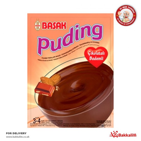 Basak 3-4 Portion Chocolate Almond Pudding - 8690906000796 - BAKKALIM UK