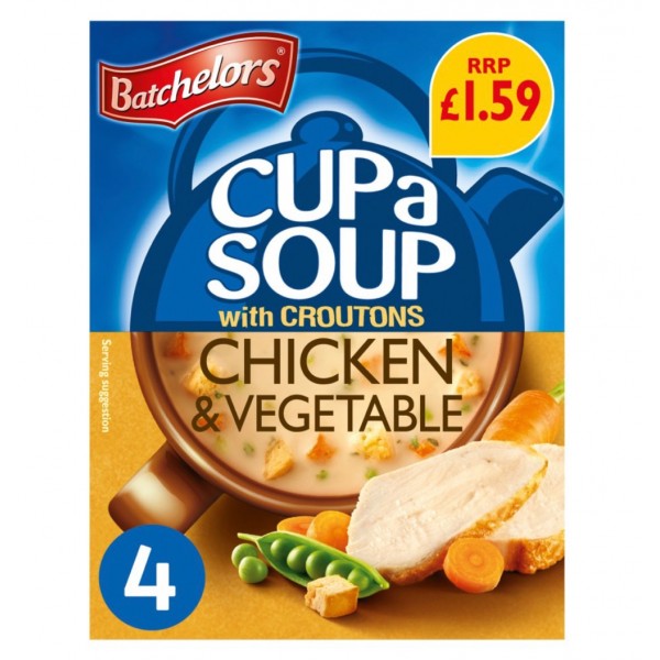 Batchelors Cup A Soup With Croutons Chicken And Vegetable 110g