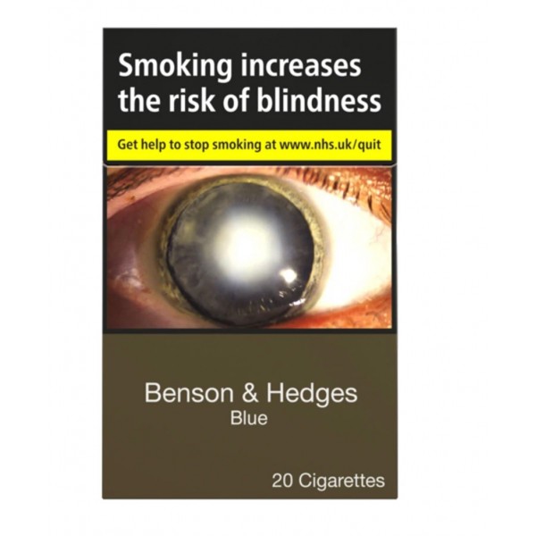 Benson And Hedges Blue 20 Cigarettes 
