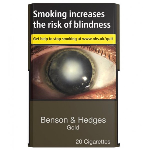 Benson And Hedges Gold 20 Cigarettes