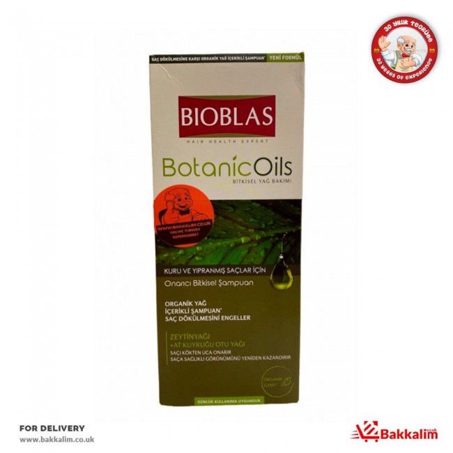 Bioblas 360ml Dry Hair Recover With Olive Oil, BAKKALIM UK Bioblas 360ml Dry Hair Recover With Olive Oil