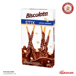 Biscolata 34 Gr Bisküvi Çıtır Pirinçli Kaplamalı Sütlü Çikolata  
