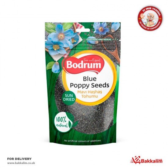 Bodrum 100 Gr Blue Poppy Seeds - 5060050985981 - BAKKALIM UK