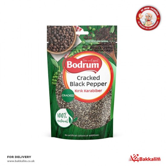 Bodrum 100 Gr Cracked Black Pepper - 5060050987213 - BAKKALIM UK
