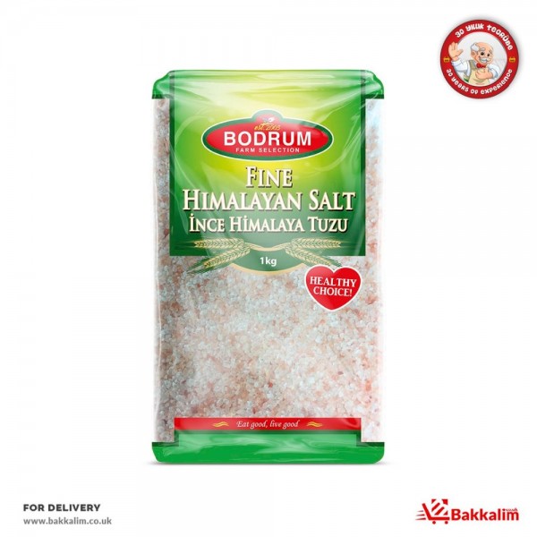 Bodrum 1000 Gr Fine Himalayan Rose Pink Salt 