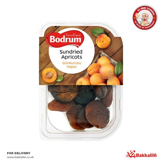 Bodrum  200 Gr Natural Dried Apricot - 5060050983468 - BAKKALIM UK