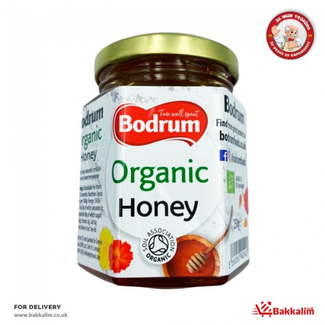 Bodrum 250 Gr Organic Honey