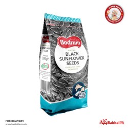 Bodrum 300 Gr Unsalted Roasted Black Sunflower Seeds 