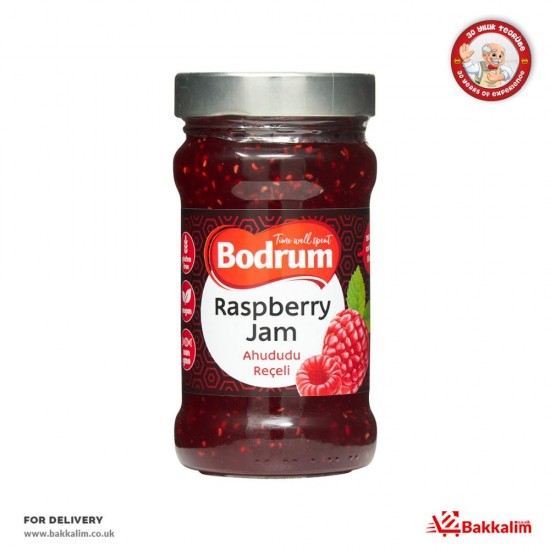 Bodrum 380 Gr Raspberry Jam - 5060050987749 - BAKKALIM UK