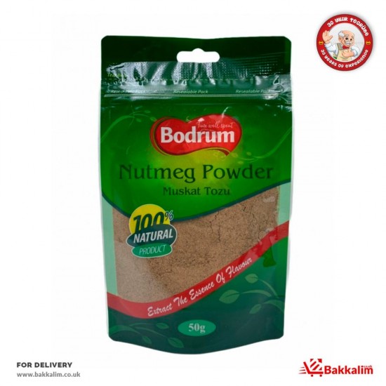 Bodrum 50 Gr Nutmeg Powder - 5060050987435 - BAKKALIM UK