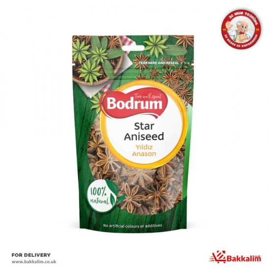 Bodrum 50 Gr Star Aniseed - 5060050996758 - BAKKALIM UK