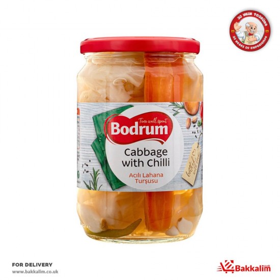 Bodrum 670 G Cabbage With Chilli - 5060050988128 - BAKKALIM UK
