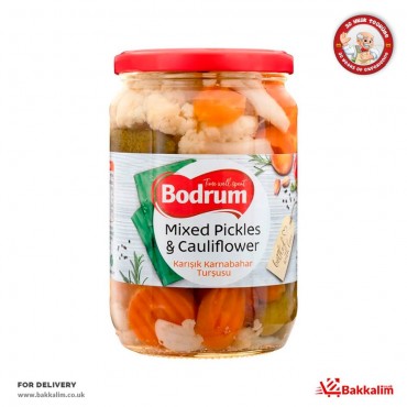 Bodrum  670 Gr Mixed Pickles Cauliflower Pickled