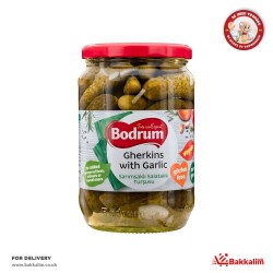 Bodrum 680 Gr Cornichons With Garlic 