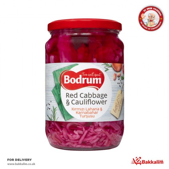 Bodrum 680 Gr Red Cabbage And Cauliflower Pickles