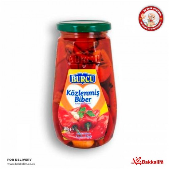 Burcu 560 Gr Roasted Red Pepper - 8691573012730 - BAKKALIM UK