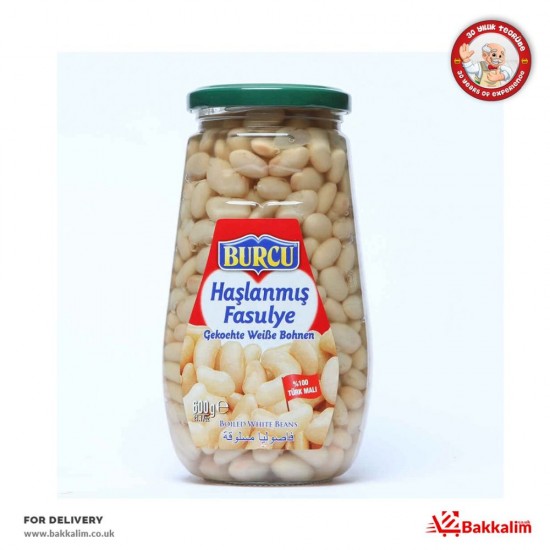 Burcu 600 Gr Boiled White Beans - 8691573029400 - BAKKALIM UK