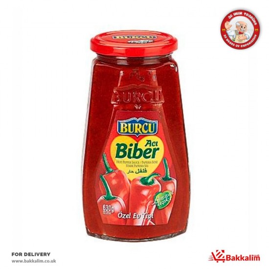 Burcu  630 Gr Hot Pepper Paste - 8691573004339 - BAKKALIM UK
