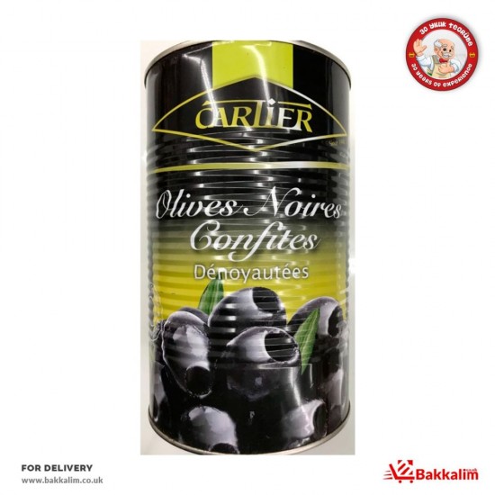 Carlier 4250 Ml Black Olives - 5412535000045 - BAKKALIM UK