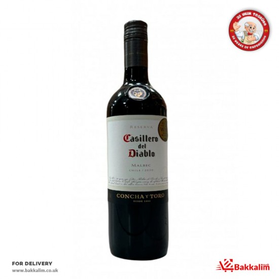 Casillero 75 Cl El Diablo Wine MALBEC - 7804320510187 - BAKKALIM UK
