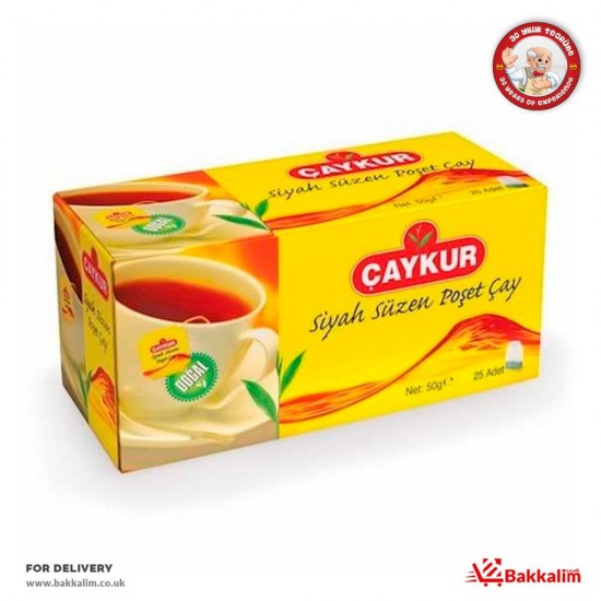 Caykur  25 Sachets Black Tea - 8690105000979 - BAKKALIM UK