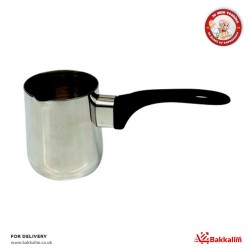 Chrome Medium Size Turkish Coffee Pot