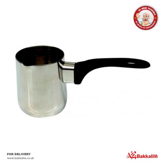 Chrome Medium Size Turkish Coffee Pot - 3811691633489 - BAKKALIM UK